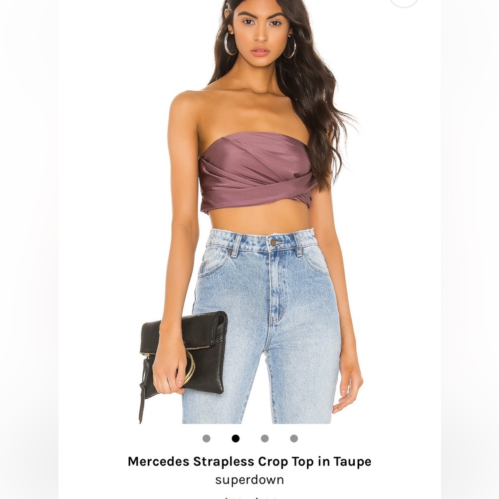 Superdown crop top